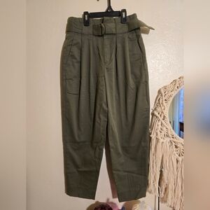 Banana Republic Womens Pants 0P Petites Green Sloan chino